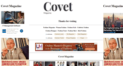 Desktop Screenshot of covetmagazine.com.au